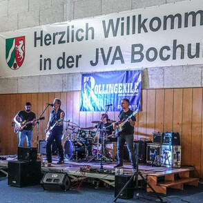 Band Rollingexile in der JVA Bochum