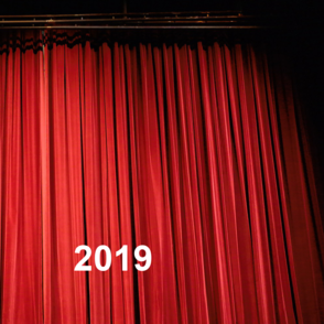 Theatervorhang Jahreszahl 2019