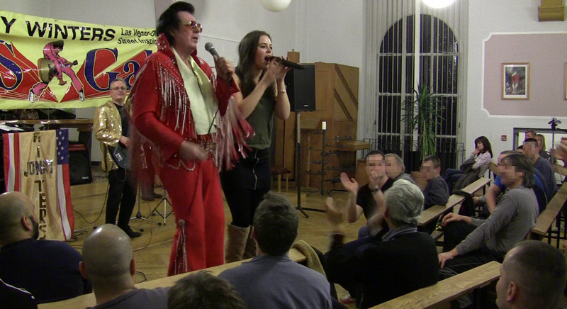 Jonny Winters und Jill Fisher im Konzert