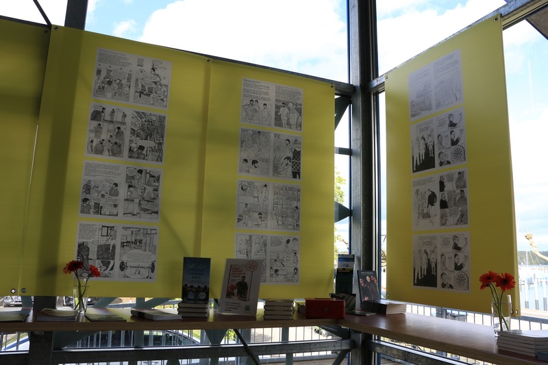 Fachtagung HaftmitWirkung Ausstellung "Comic Workshop"